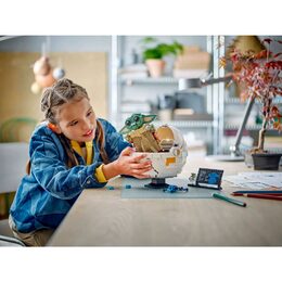 Grogu ve vznášejícím se kočár.75403 LEGO