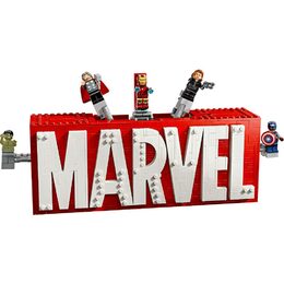 Logo MARVEL a minifigurky 76313 LEGO