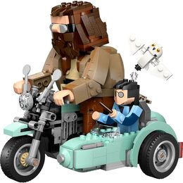 Hagrid a Harry na motorce 76443 LEGO