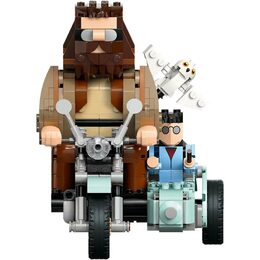 Hagrid a Harry na motorce 76443 LEGO