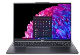 Ntb Acer Swift Go 16 (SFG16-72-556T) INTEL Core U5-125U, 16", RAM 16GB, SSD 512GB, Intel Arc Graphics, FPR, Microsoft Windows 11 Home - šedý