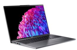 Ntb Acer Swift Go 16 (SFG16-72-72QM) INTEL Core U5-125H, 16", RAM 16GB, SSD 512GB, Intel Arc Graphics, FPR, Microsoft Windows 11 Home - šedý