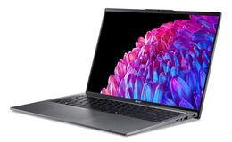 Ntb Acer Swift Go 16 (SFG16-72-72QM) INTEL Core U5-125H, 16", RAM 16GB, SSD 512GB, Intel Arc Graphics, FPR, Microsoft Windows 11 Home - šedý