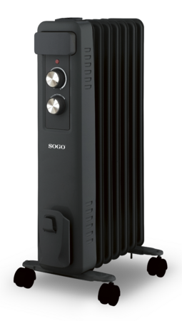 SOGO SS-18455 olejový radiátor 7 žeber
