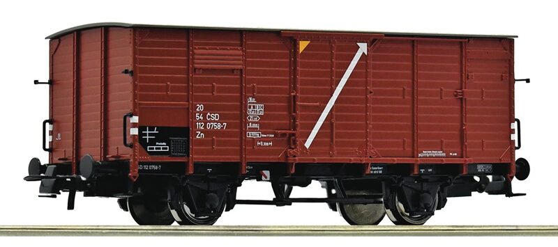 Roco Krytý nákladní vagón, ČSD - 76323