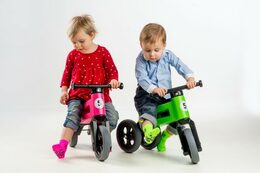 Ponožky Funny Wheels reflexní protiskluzové 2 velikosti asst 2 barvy