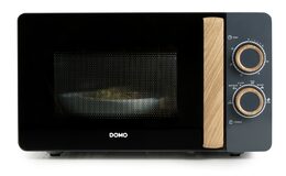 Mikrovlnná trouba - manuál - WOOD YOU - DOMO DO3320, Objem: 20 l, Talíř: 25,5 cm