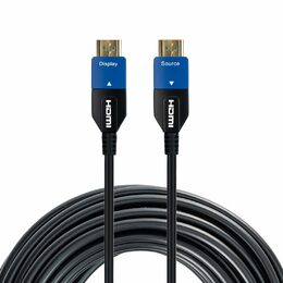 Kabel PremiumCord Ultra High Speed HDMI 2.1 optický 8K@60Hz 4K@120Hz 25m zlacený