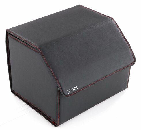 Organizér  Sixtol do kufru auta CAR COMPACT LEATHER M, 1 přihrádka, skládací, s víkem