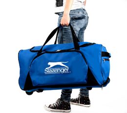 SLAZENGER Sportovní /cestovní taška s kolečky 65 x 34 cm modrá ED-210018modr