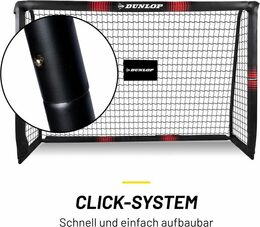DUNLOP Fotbalová branka 180x120x60cm ED-200661