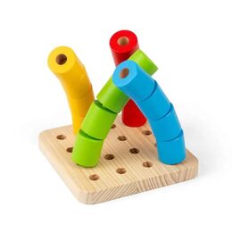 Bigjigs Toys Balanční válečky na podstavci