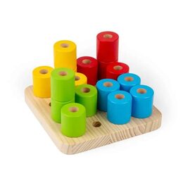 Bigjigs Toys Balanční válečky na podstavci