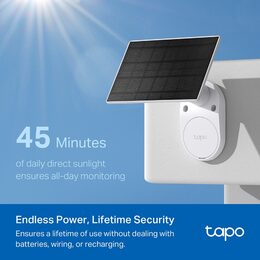 Kamera TP-Link TC82 Kit 3MPx, venkovní, IP, WiFi, přísvit, baterie a panel A201