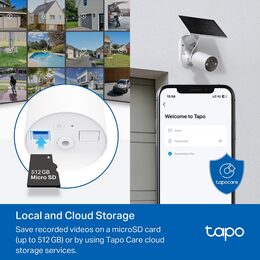 Kamera TP-Link TC82 Kit 3MPx, venkovní, IP, WiFi, přísvit, baterie a panel A201