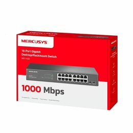 Switch TP-Link Mercusys MS116GS 16x GLAN, rack