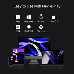 Dokovací stanice TP-Link UH9120C USB-C, HDMI, RJ45, 1x USB C, 3x USB, čtečka SD/microSD, PD 100W