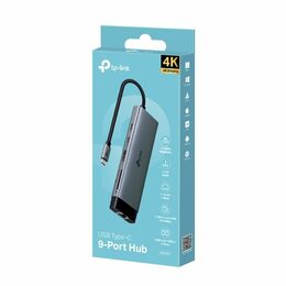 Dokovací stanice TP-Link UH9120C USB-C, HDMI, RJ45, 1x USB C, 3x USB, čtečka SD/microSD, PD 100W