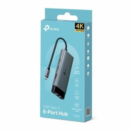 Dokovací stanice TP-Link UH6120C USB-C, HDMI, RJ45, 1x USB C, 2x USB, PD 100W