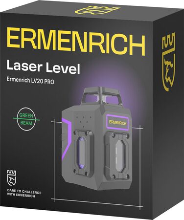 Laserový nivelační přístroj Ermenrich LV20 PRO