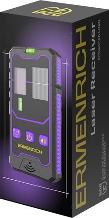 Přijímač laserového paprsku Ermenrich LR20