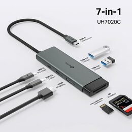 Dokovací stanice TP-Link UH7020C USB-C, HDMI, 1x USB C, 2x USB, čtečka SD/microSD, PD 100W