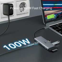 Dokovací stanice TP-Link UH7020C USB-C, HDMI, 1x USB C, 2x USB, čtečka SD/microSD, PD 100W