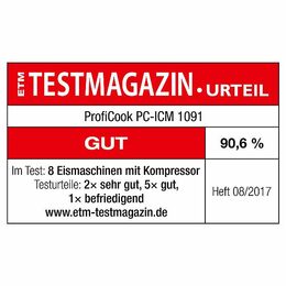 ProfiCook ICM 1091 výrobník zmrzliny