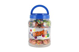 Hopík barevný 3,2cm mix barev 70ks v dóze