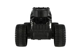 Auto RC Off-Road vypouštějící páru plast 26cm 27MHz dobíjecí pack+baterie se světlem červené v krab.