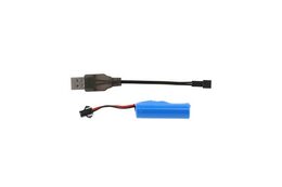 Auto RC Off-Road vypouštějící páru plast 26cm 27MHz dobíjecí pack+baterie se světlem zelené v krab.