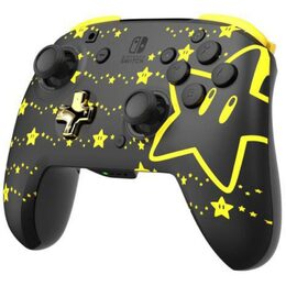 Rematch Glow bezdr. gamepad NS černý PDP