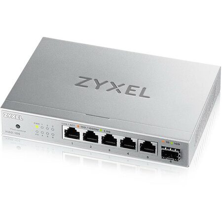 XMG-105 5 Ports 2,5G 1 SFP ZYXEL