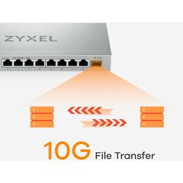 XMG-108-ZZ0101F 8port 2,5G switch ZYXEL
