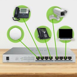 GS1008HP-EU0101F 8port desk switch ZYXEL