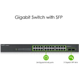 GS1900-24-EU0102F 24port switch ZYXEL
