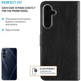 Kniha Galaxy A16 4G/5G, černé FIXED