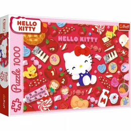 Puzzle Hello Kitty 1000 dílků 68,3x48cm v krabici 40x27x6cm