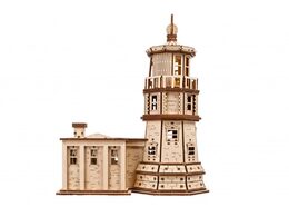 Ugears 3D dřevěné mechanické puzzle Maják Split Rock