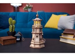 Ugears 3D dřevěné mechanické puzzle Maják Split Rock