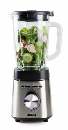 Stolní mixér se skleněnou nádobou - 1400 W - DOMO DO740BL