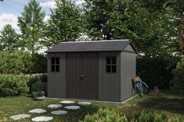 Zahradní domek Keter Newton Plus wide 11x7,5 šedý, s podlahou
