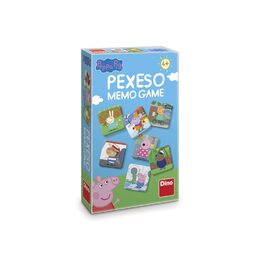 Pexeso 48 pevných kartiček Prasátko Peppa/Peppa Pig společenská hra v krabičce 12x18x3,5cm