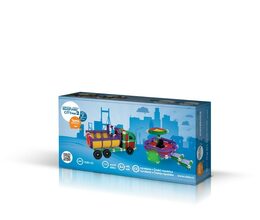 Stavebnice SEVA CITY mini 2 plast 233ks v krabici 31,5x16,5x7,5cm