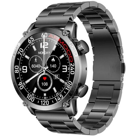 Silentwatch 7 Pro kov.řem. černá ARMODD