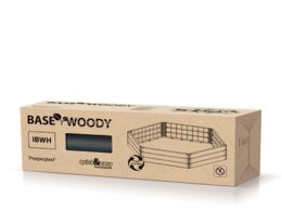 Vyvýšený záhon Prosperplast BASE WOODY antracit 148 cm