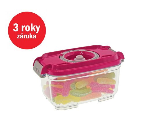 STATUS Tritan vakuová dóza 0,5l 155607, růžová