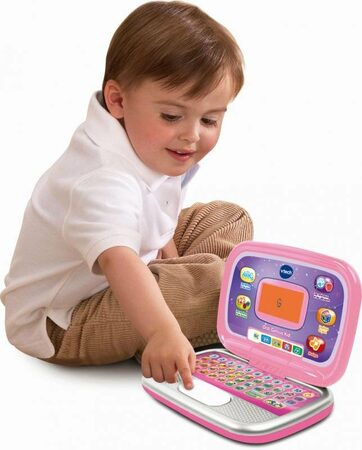 Hračka Vtech První notebook - růžový CZ
