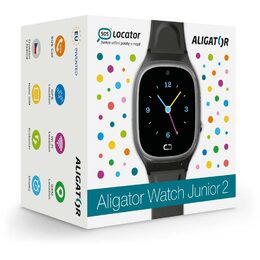 Watch Junior 2 Black ALIGATOR