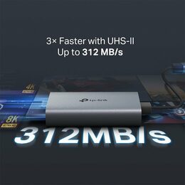 Čtečka karet TP-Link UA440C USB3.0 Typ C, microSD/SDHC/SDXC